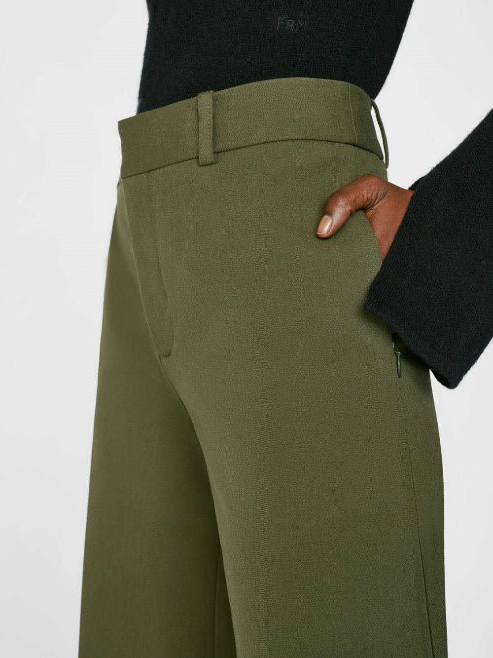 pants waist view